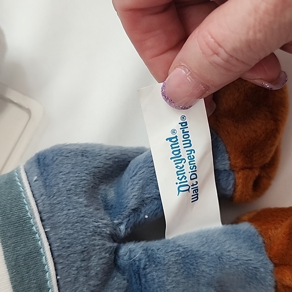 NWT Disneyland New Orleans Square Pirate Goofy Beanie Plush - Picture 3 of 12